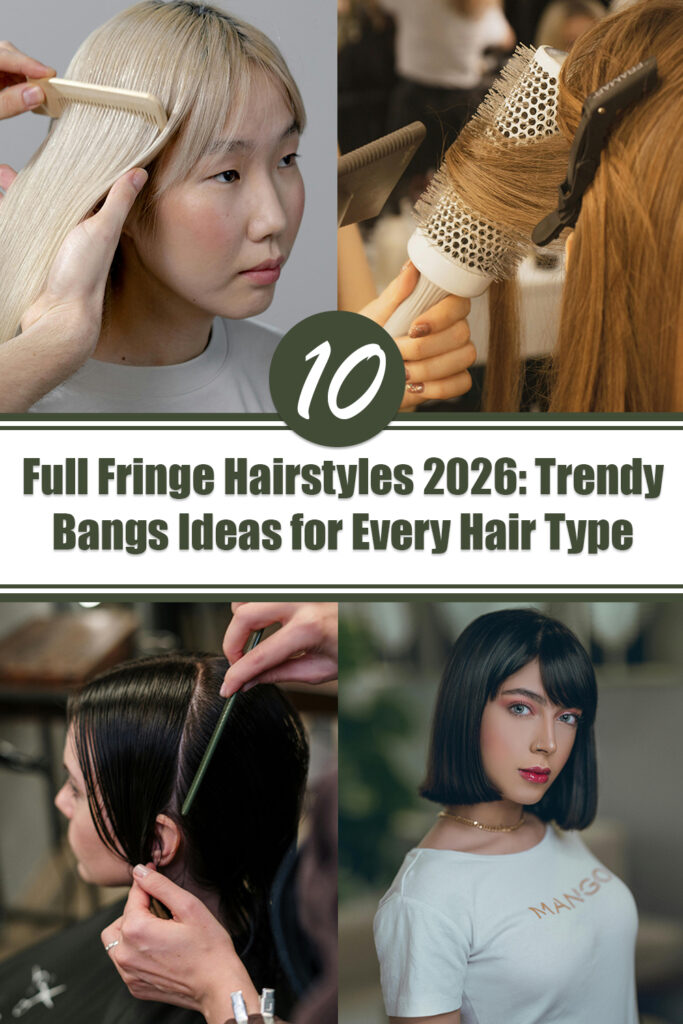10 Full Fringe Hairstyles 2026: Trendy Bangs Ideas for Every Hair Type 10 Full Fringe Hairstyles 2026: Trendy Bangs Ideas for Every Hair Type