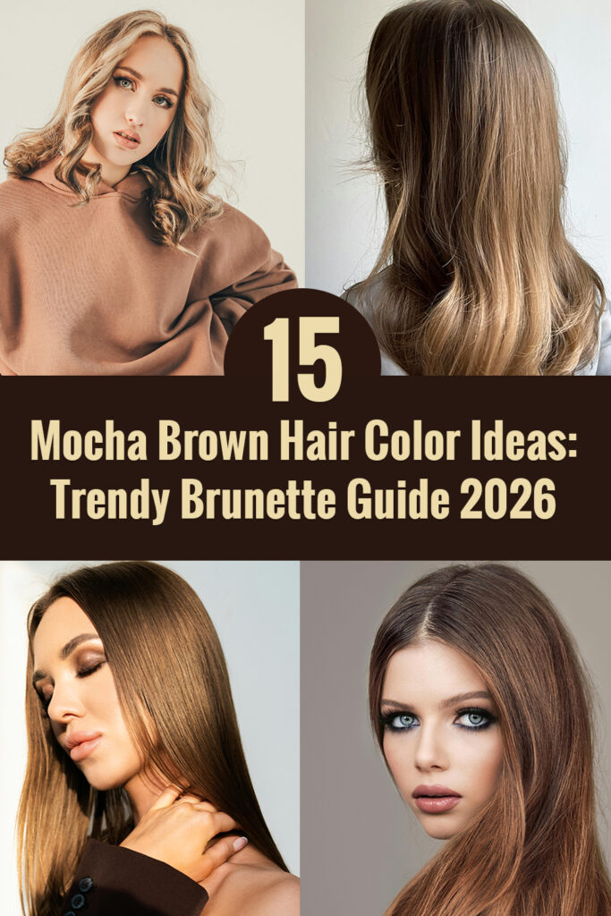 15 Mocha Brown Hair Color Ideas: Trendy Brunette Guide 2026