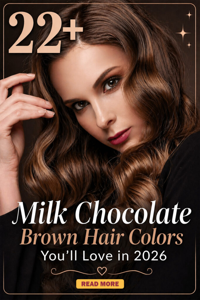 22 Milk Chocolate Brown Hair Colors You’ll Love in 2026 (Soft & Rich Shades)