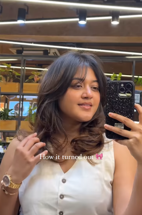 Layered Shoulder-Length Cut