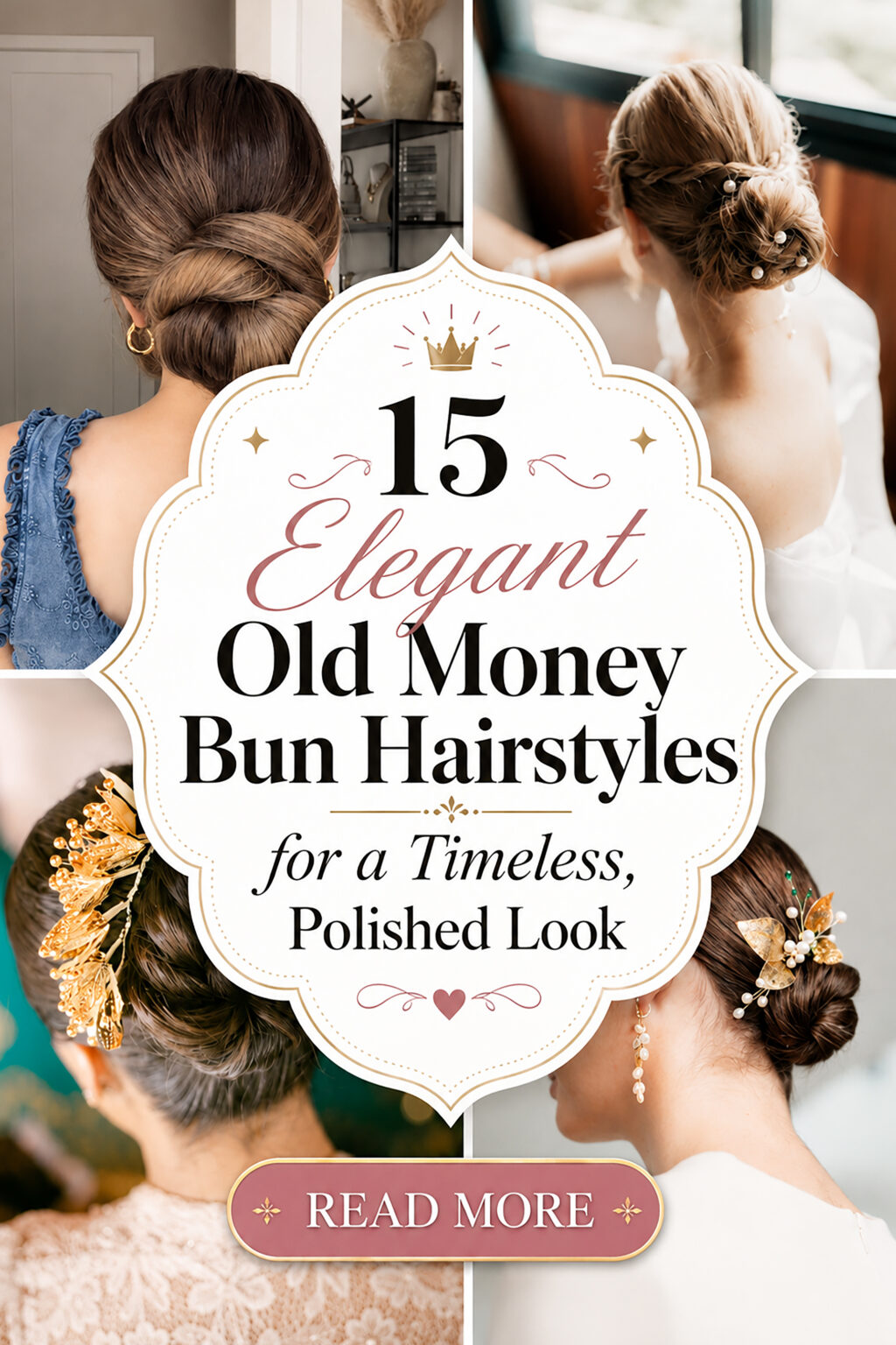 15 Elegant Old Money Bun Hairstyles for a Timeless Look