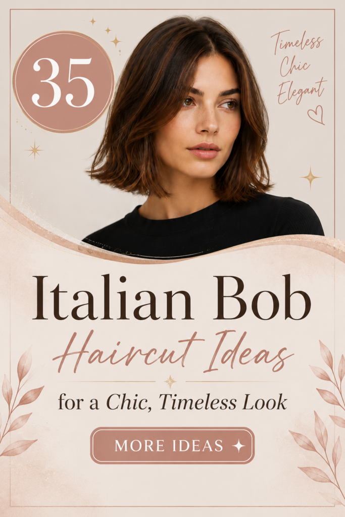 35 Italian Bob Haircut Ideas for a Chic, Timeless Look
