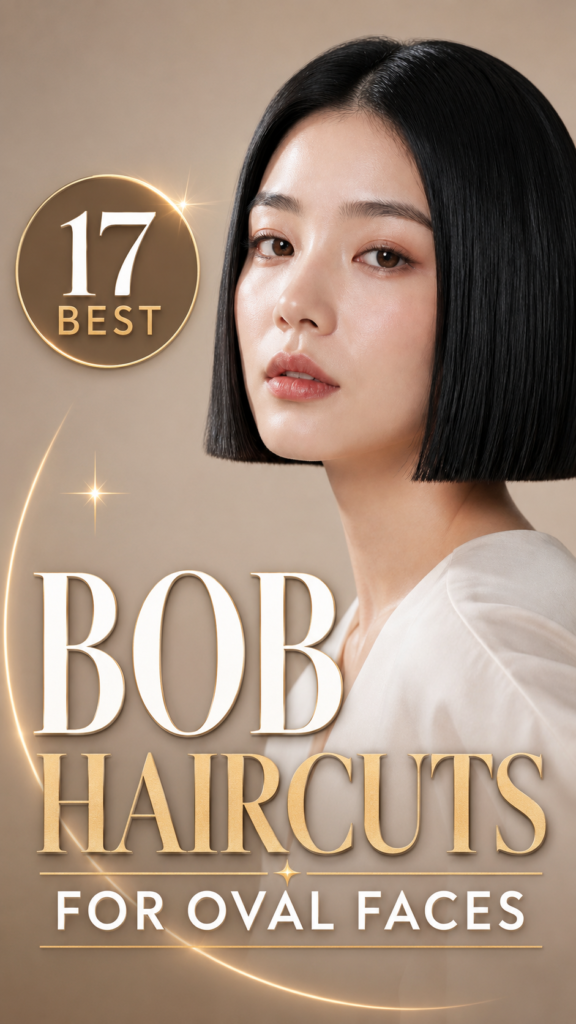 17 Best Bob Haircuts for Oval Faces That Look Chic and Flattering