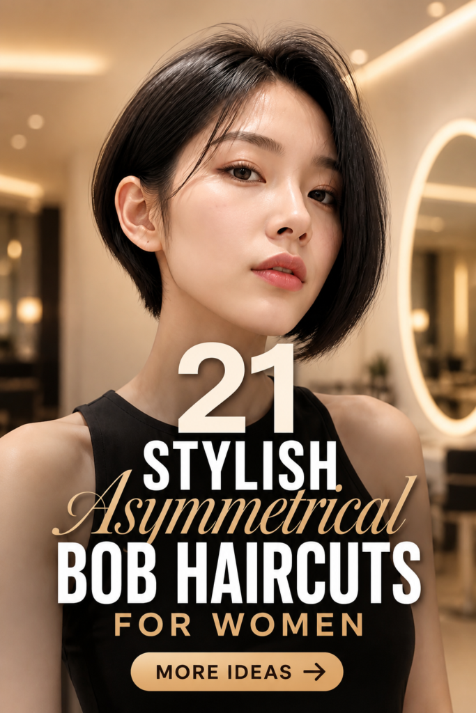 21 Stylish Asymmetrical Bob Haircuts for Women for a Bold and Modern Look