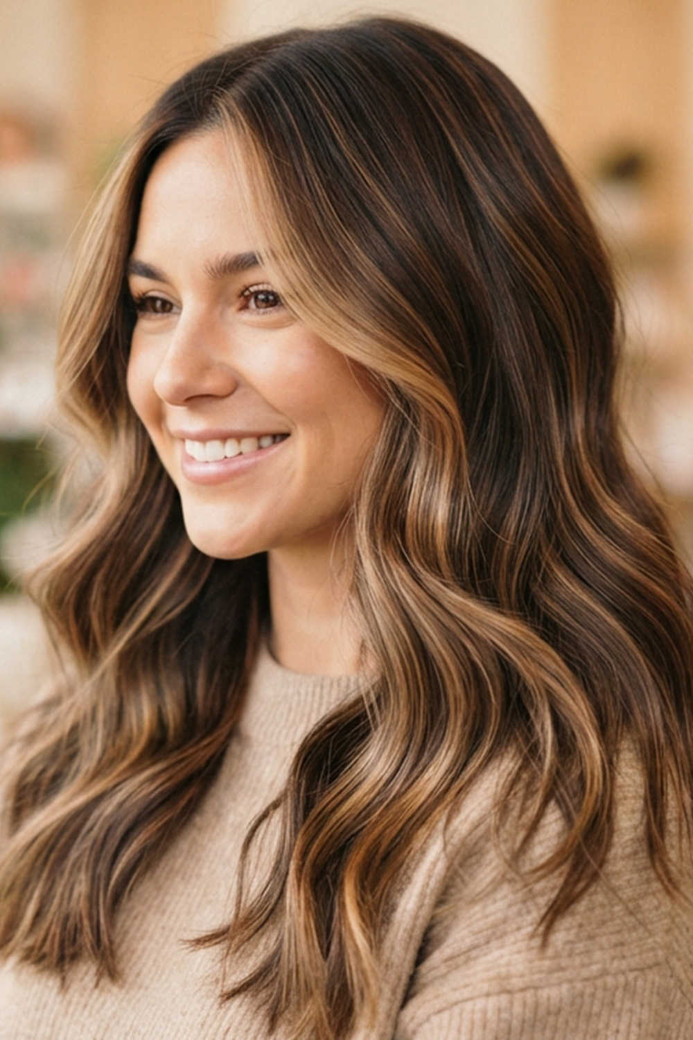 Highlights offer a way to add dimension without a full color overhaul, keeping things soft, fine, and naturally blended.