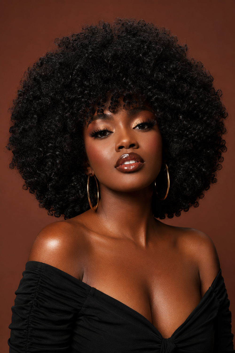 13. Afro Curly Weave