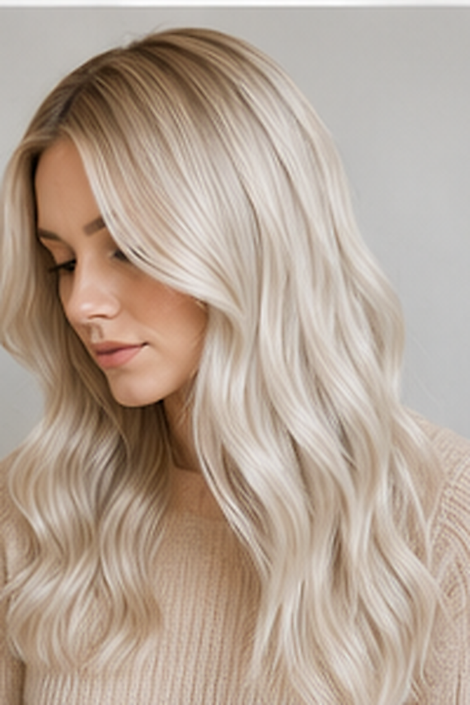 Cream soda blonde is a warm, glossy shade with caramel undertones, best for warm to medium skin tones and heart or oval faces on medium to thick hair. 