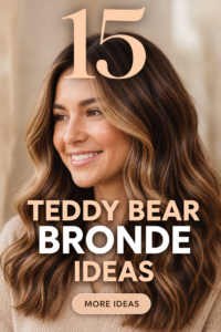 15 Teddy Bear Bronde Hair Ideas for a Soft, Warm, and Elegant Look