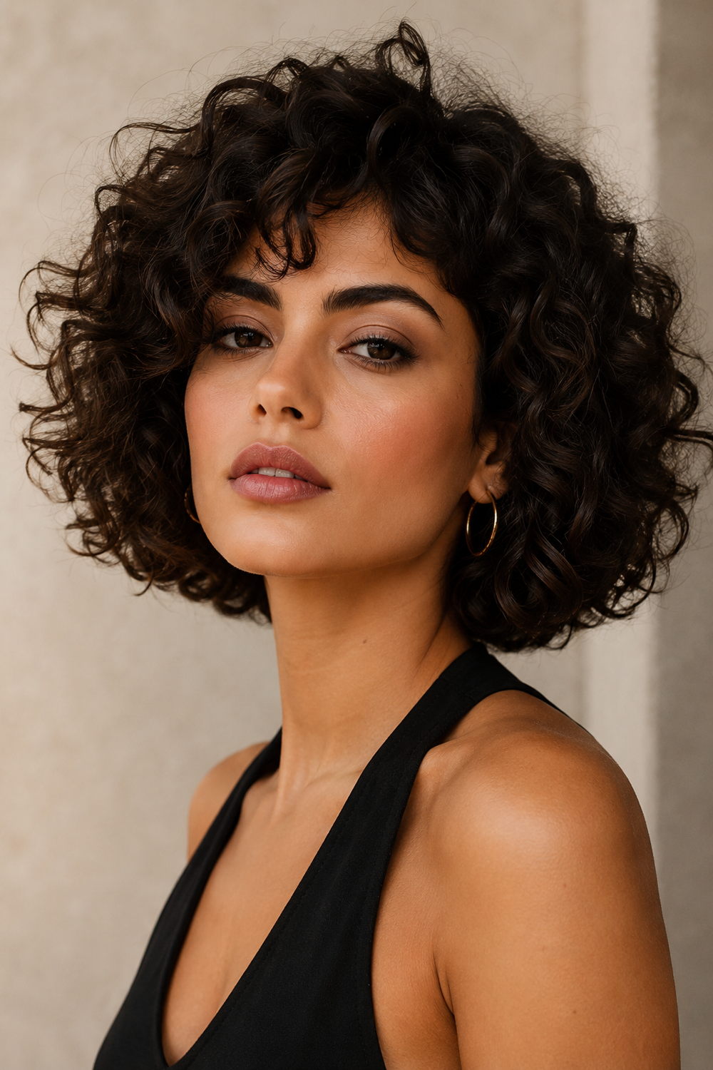 5. Curly Bob Weave
