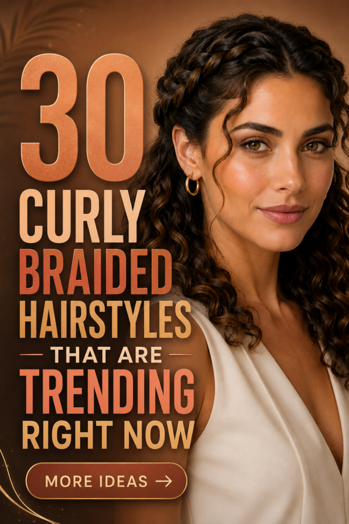 30 Curly Braided Hairstyles That Are Trending Right Now