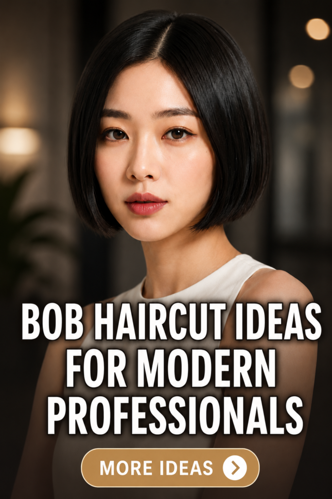 Bob Haircut Ideas for Modern Professionals: Chic, Low-Maintenance Styles