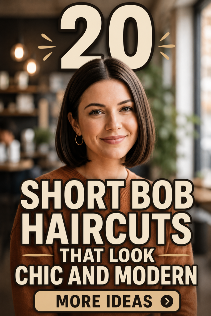 20 Short Bob Haircuts That Look Chic and Modern