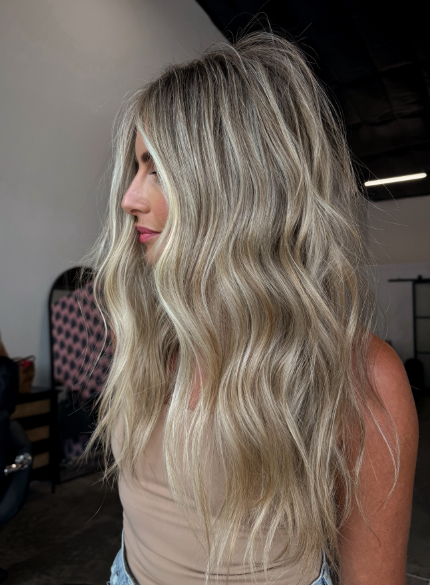 Creamy blonde balayage is a beautiful option if you want a natural and low-maintenance blonde look. 