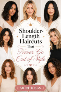 Shoulder-Length Haircuts That Never Go Out of Style — Timeless Looks and Styling Tips for Every Face Shape
