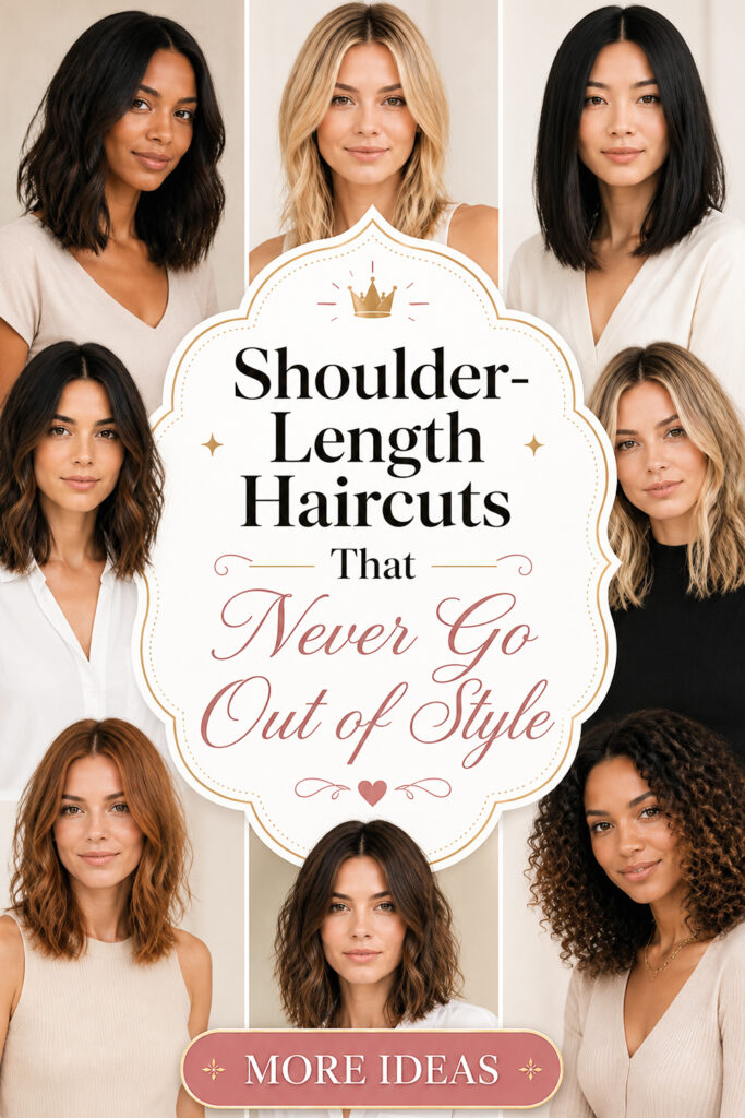 Shoulder-Length Haircuts That Never Go Out of Style — Timeless Looks and Styling Tips for Every Face Shape