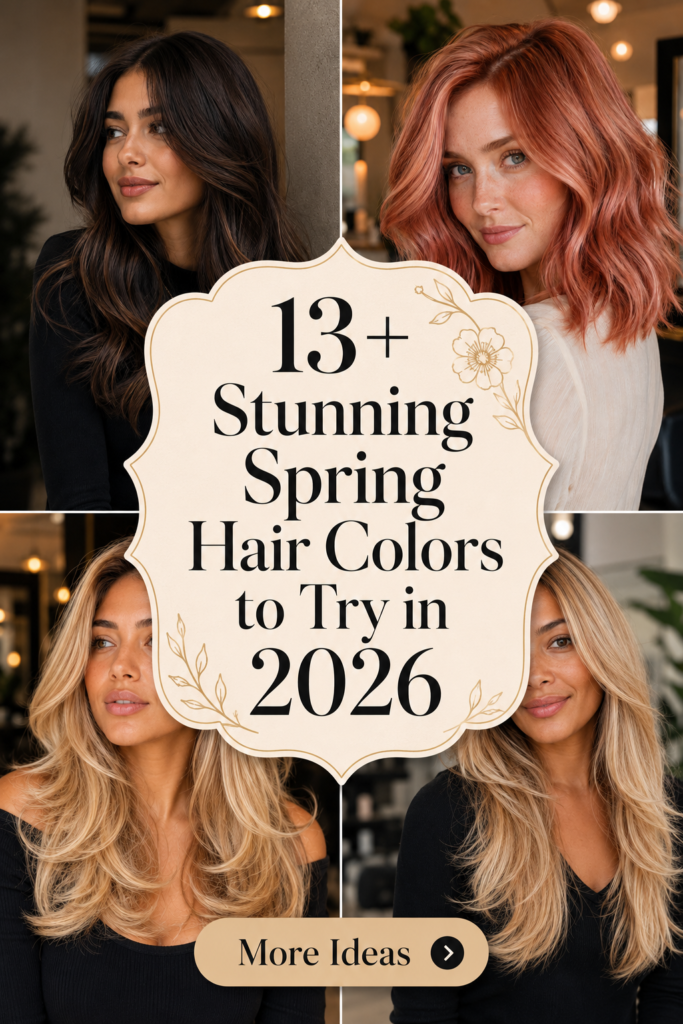 13 Beautiful Spring Hair Colors to Try in 2026