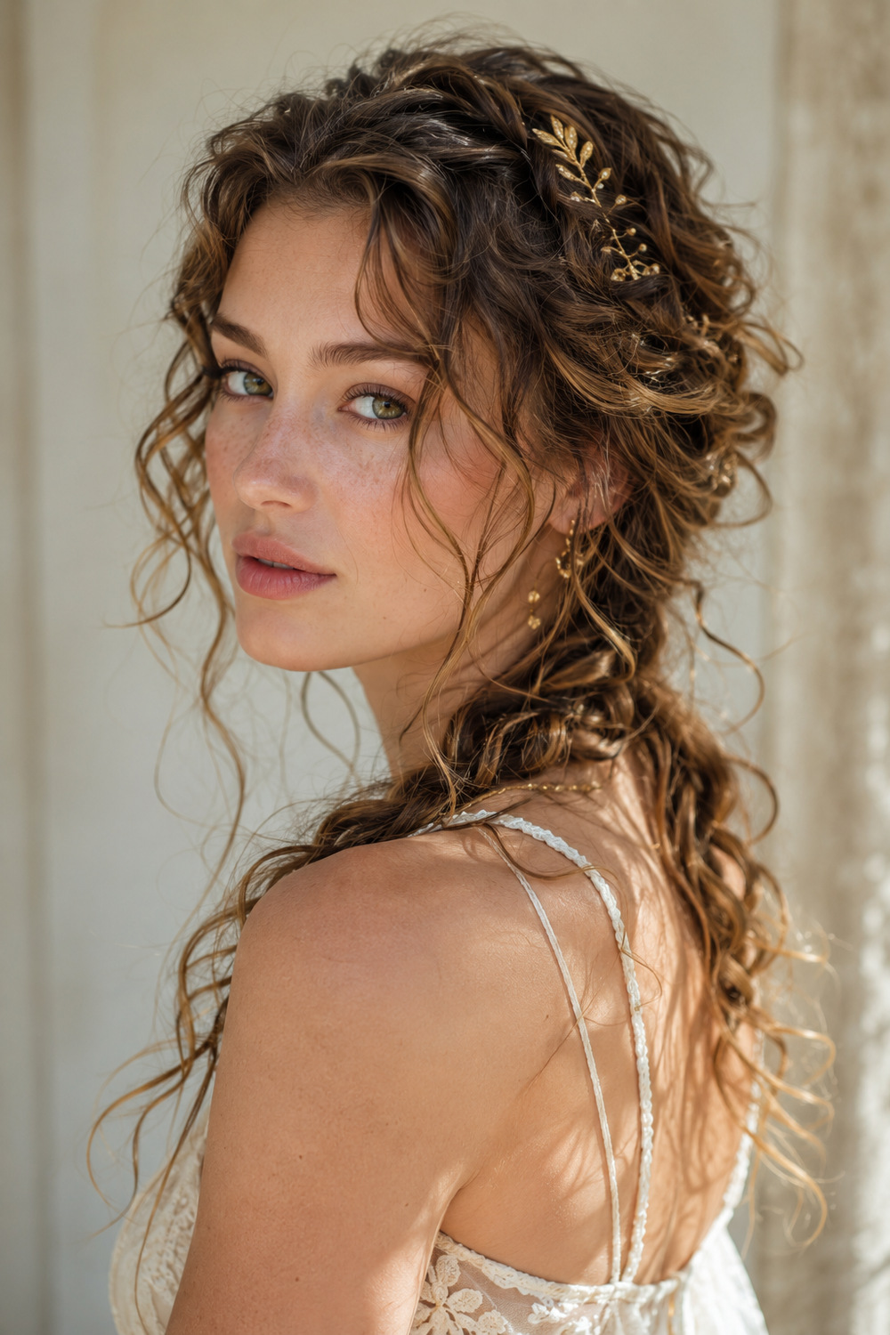 Boho Curly Braids hairstyle