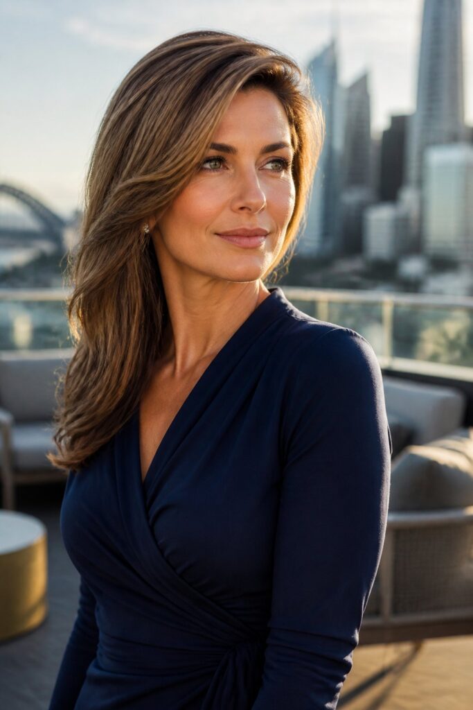 A side part adds instant volume and creates a softer, more dramatic shape.