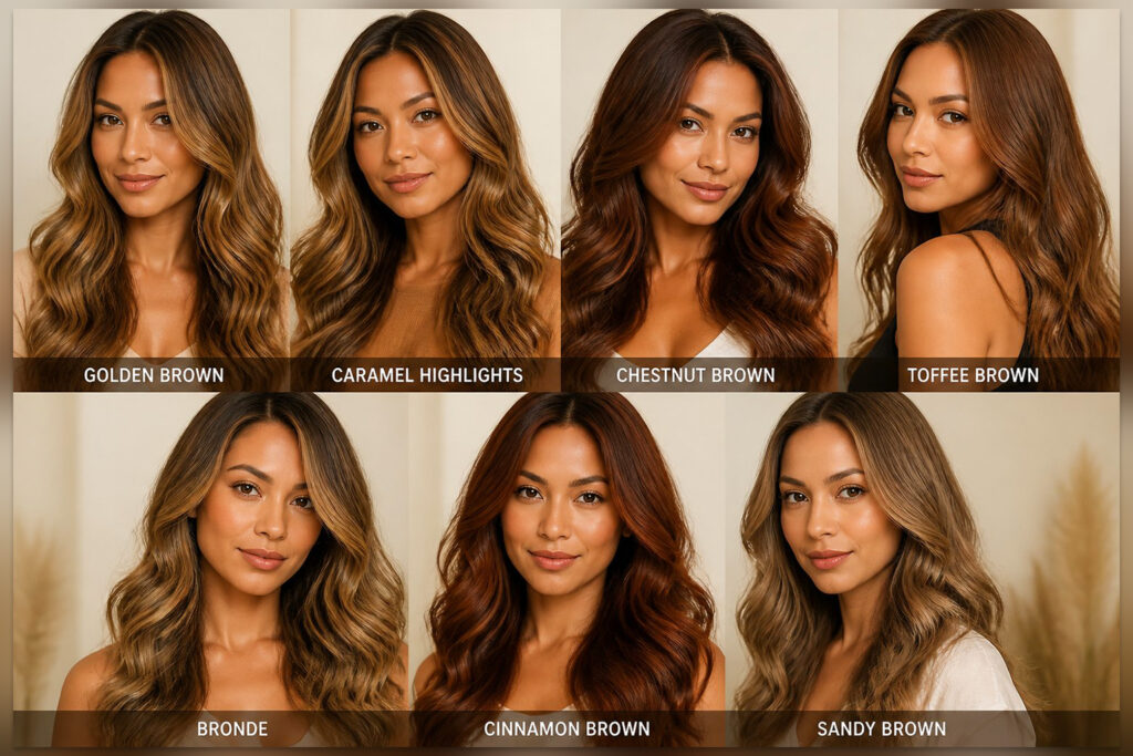 Medium skin tones have the most flexibility of all, since they can carry both warm and cool shades well.
