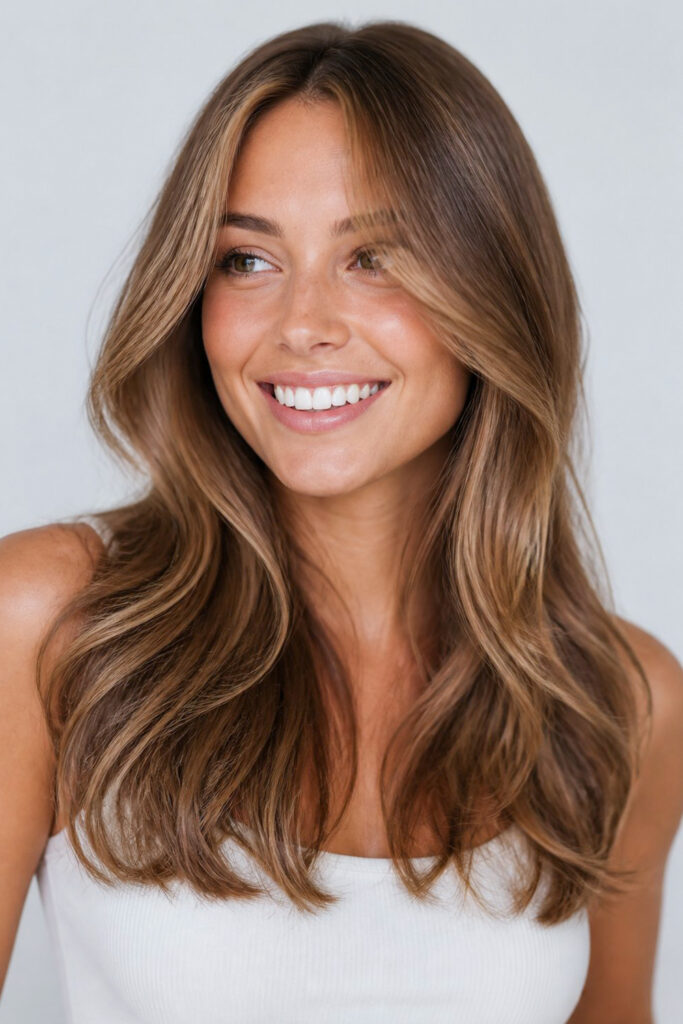 Light brown with subtle highlights adds the illusion of volume and depth.
