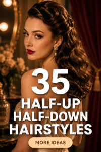 35 Half-Up Half-Down Hairstyles