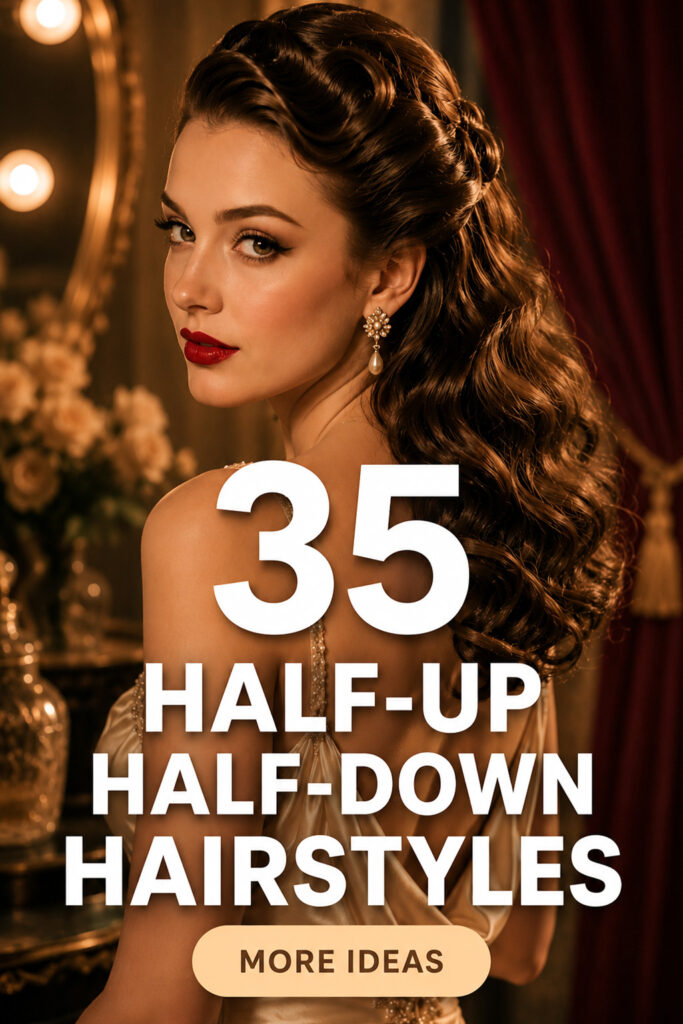 35 Half-Up Half-Down Hairstyles