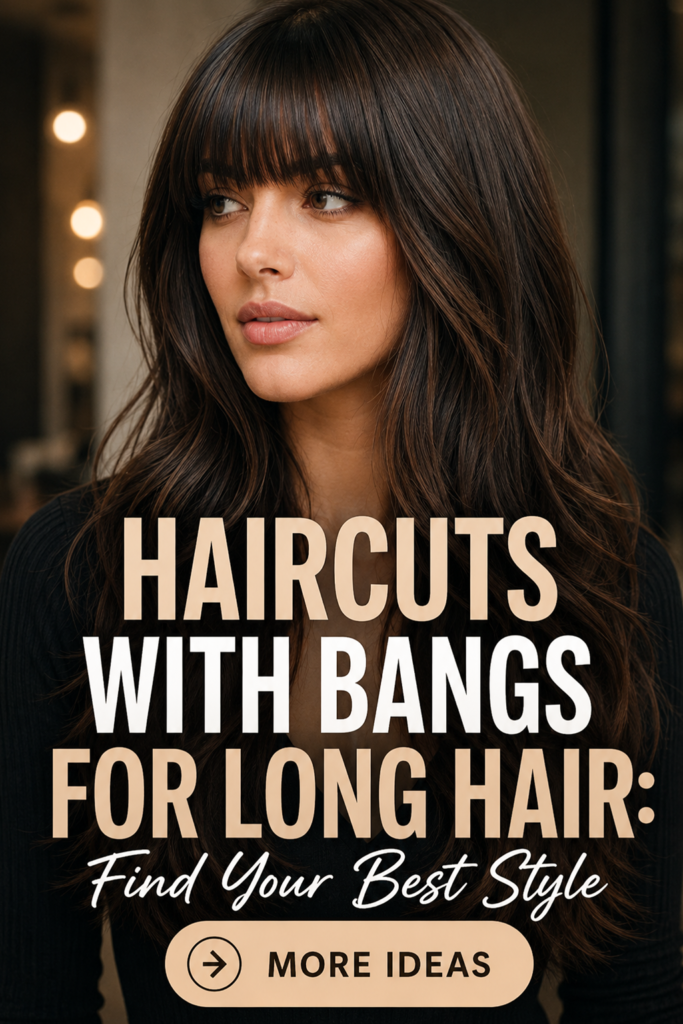 Long Hair With Bangs: Styling, Maintenance & Salon Guide Haircuts With Bangs for Long Hair: Find Your Best Style