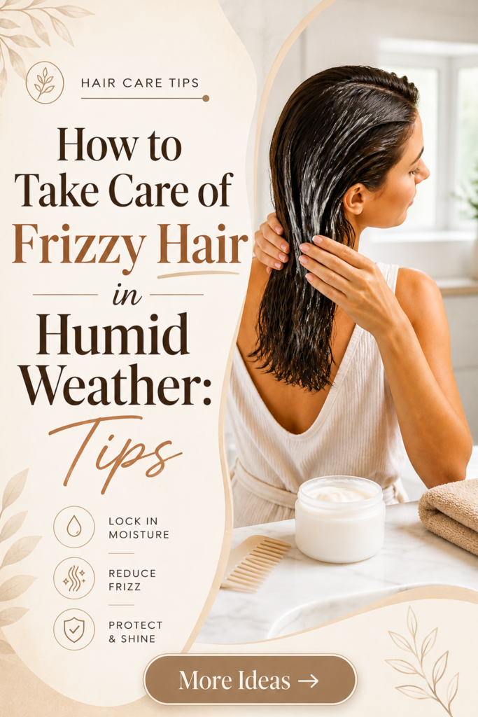How to Take Care of Frizzy Hair in Humid Weather