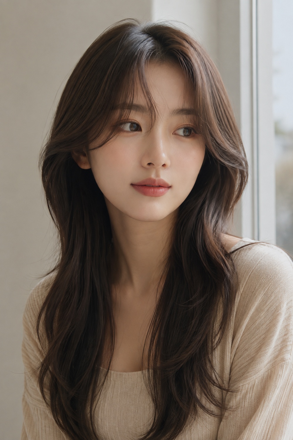 Korean Shag, matching the hairstyle described in this section.