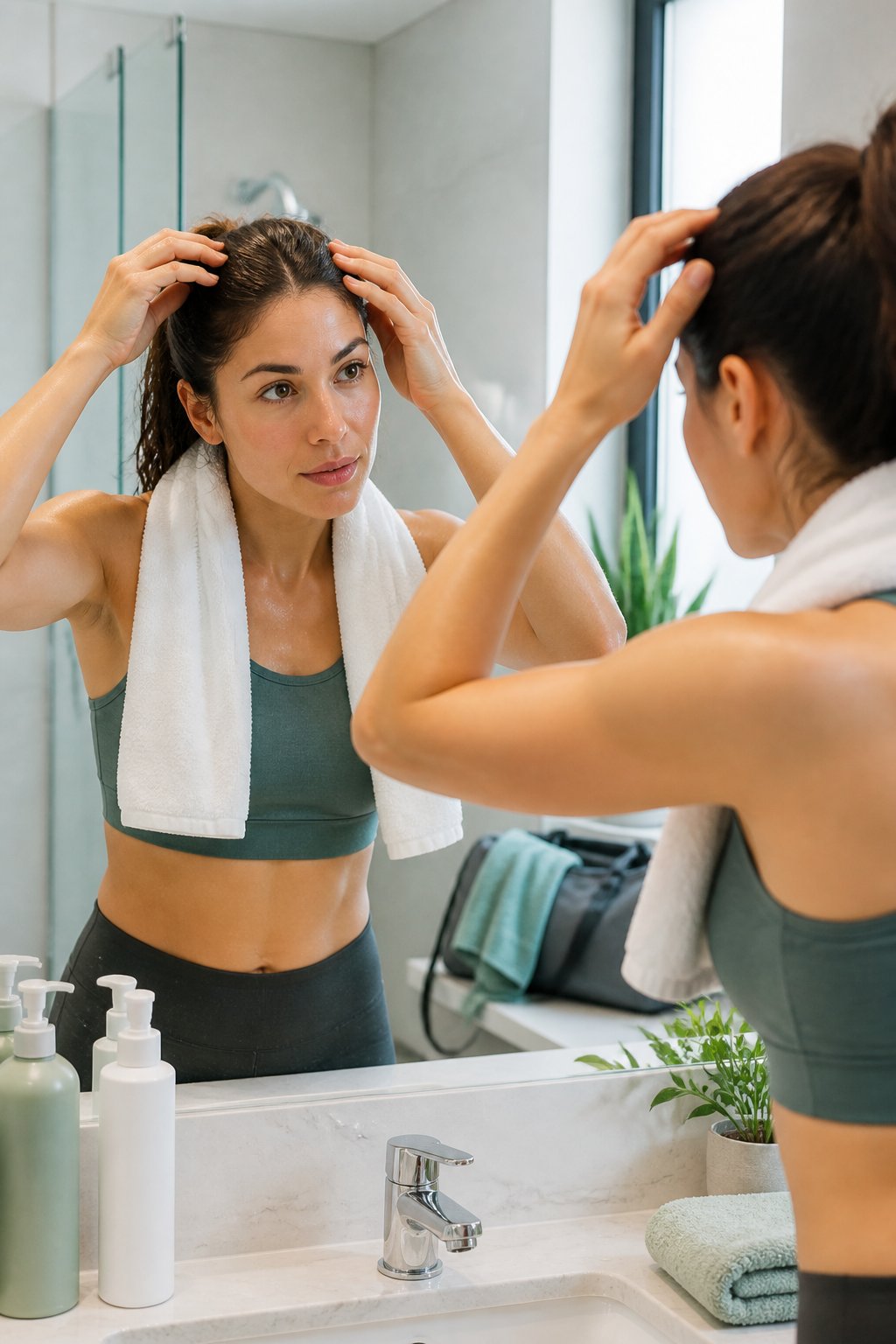 Deciding Whether to Wash After a Workout