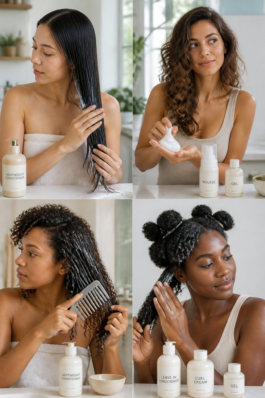 Your hair texture affects how much moisture and product it can handle. Fine hair often becomes limp when you use thick masks, oils, or creams