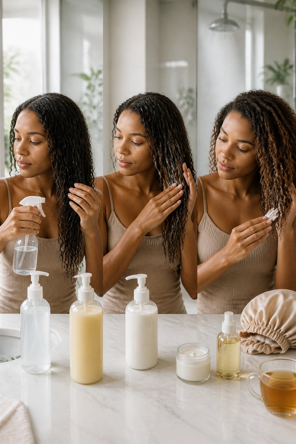 Hair porosity describes how easily your strands absorb and lose moisture. Low-porosity hair can resist water and product absorption