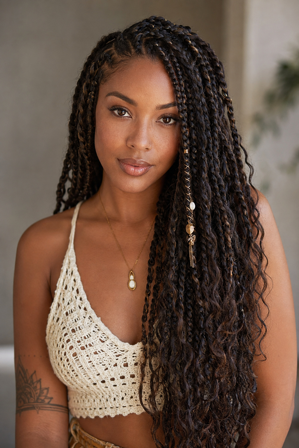 Twisted braids use rope-like sections to create a lighter, more fluid texture than many traditional braid patterns.