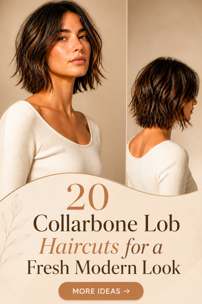 20 Collarbone Lob Haircuts for a Fresh Modern Look 20 Collarbone Lob Haircuts for a Fresh Modern Look