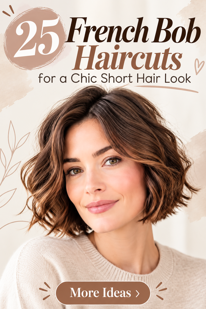 25 French Bob Haircuts for a Chic Short Hair Look.