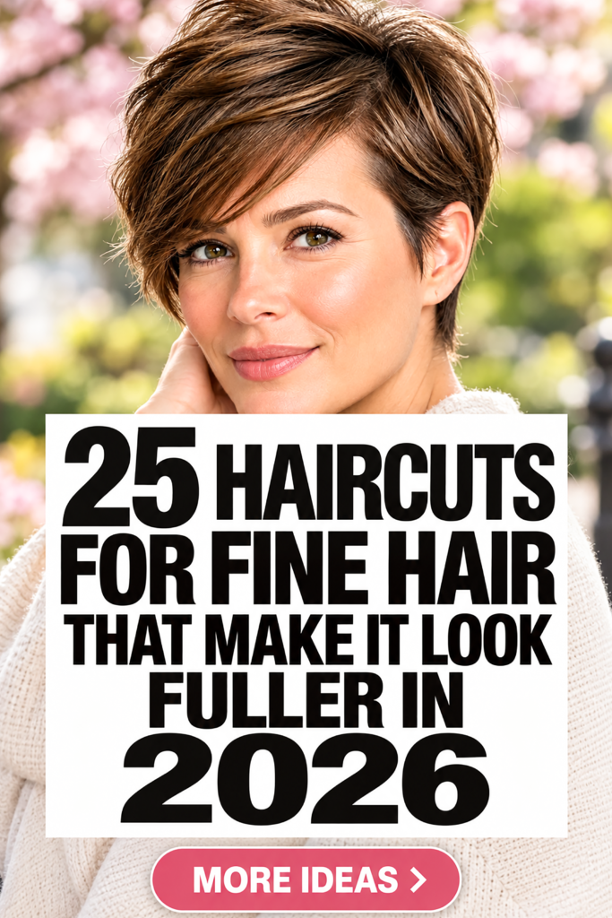 25 Haircuts for Fine Hair That Make It Look Fuller in 2026 25 Haircuts for Fine Hair That Make It Look Fuller in 2026