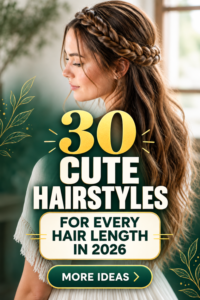 30 Cute Hairstyles for Every Hair Length in 2026 30 Cute Hairstyles for Every Hair Length in 2026