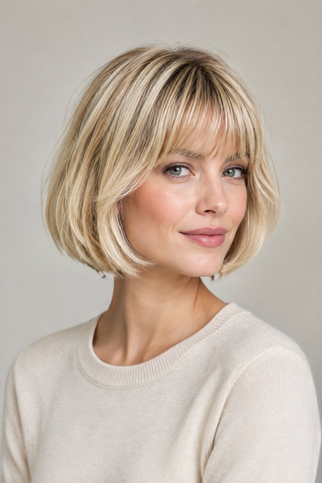 Blonde French Bob – A blonde French bob feels fresh, stylish, and slightly playful.
